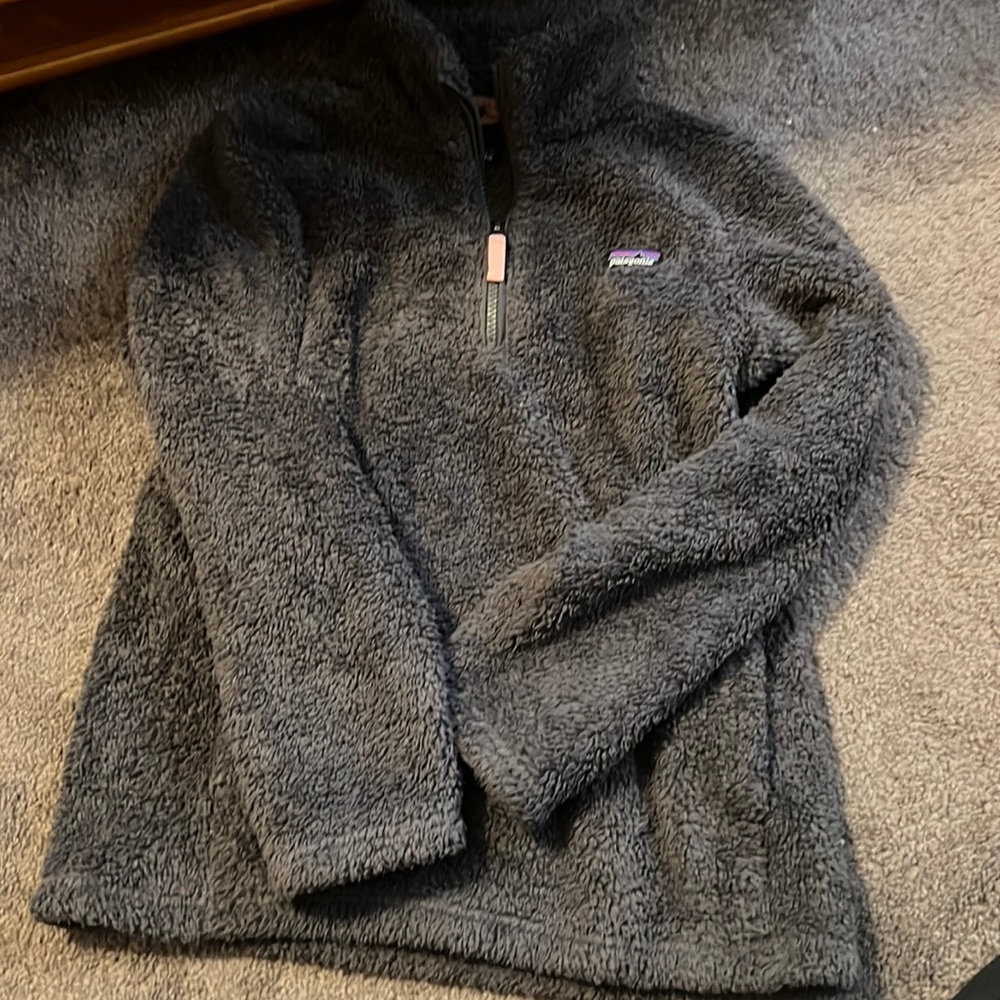 Girls 14 XL Patagonia Fleece Grey